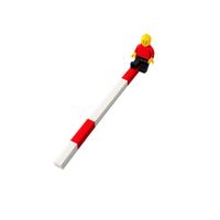 Nivalmix-Caneta Gel Vermelha 02Com Mini figura Lego 78914-99 - Jandaia-2514791